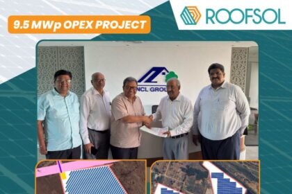Roofsol Energy and NCL Industries sign 25-year PPA for 9.5 MWp solar power plants in Andhra Pradesh and Telangana