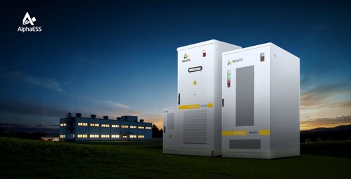 AlphaESS STORION-TB125 liquid-cooled battery unit and STORION-H30/H50-G3 hybrid storage system