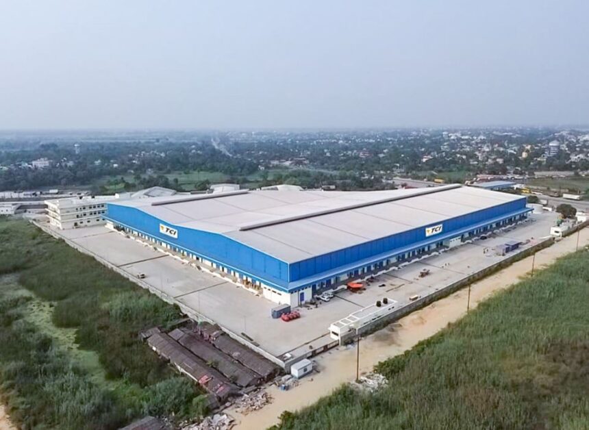 Transport Corporation of India’s new eco-friendly 3 lakh sq. ft. warehouse in Kolkata serving Eastern and Northeastern India
