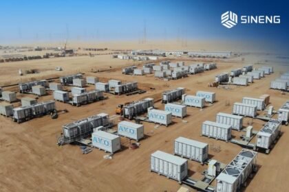 Sineng Electric and Trina Storage energy storage system in Egypt connected to the grid