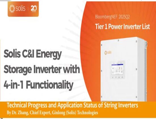 Global photovoltaic market growth led by string inverters reaching 80% share in 2024