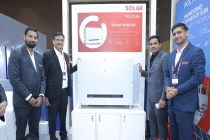 Polycab UT Series 350kW string inverter for utility-scale solar projects in Tamil Nadu