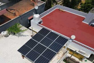Inside Evolve Energy Group’s new solar Experience Centre showcasing live product demos and clean energy solutions in South India.
