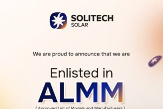 Solitech Solar listed in ALMM with 1321 MW capacity and G12R technology modules