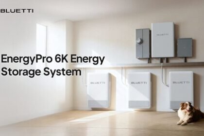 BLUETTI EnergyPro 6K home energy storage system for existing solar rooftops.