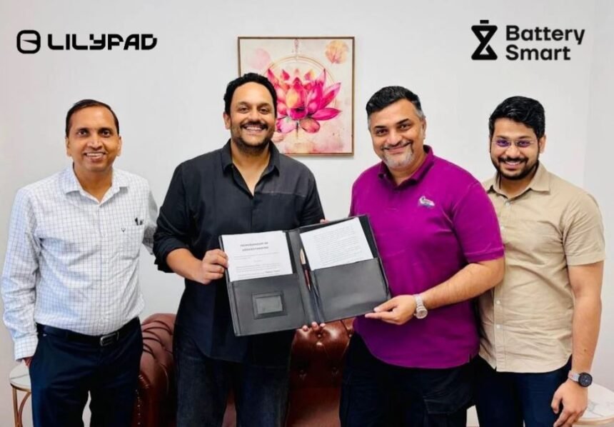 Battery Smart and Lilypad join forces to expand India’s electric two-wheeler ecosystem