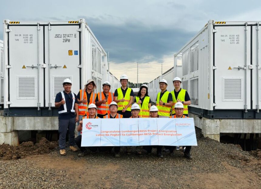 Sungrow commissions Citicore Batangas 1 solar project with large-scale battery storage in the Philippines