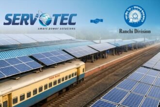 Servotech Renewable Power System awarded 2.58 MW rooftop solar project by South Eastern Railway, Ranchi Division.