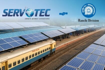 Servotech Renewable Power System awarded 2.58 MW rooftop solar project by South Eastern Railway, Ranchi Division.