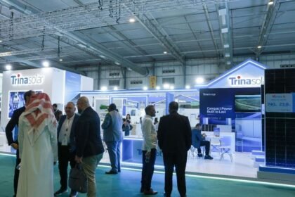 Trina Storage launches Elementa 3, a 6.25 MWh next-generation energy storage platform with higher energy density, improved safety, and cost efficiency at Solar & Storage Live KSA.