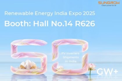 Sungrow celebrates 50 GW of PV inverter shipments in India, marking a major milestone in advancing the nation’s solar energy growth.