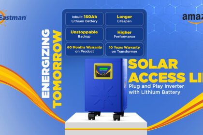 Eastman Solar Access LIB all-in-one inverter and lithium battery unit launched on Amazon India