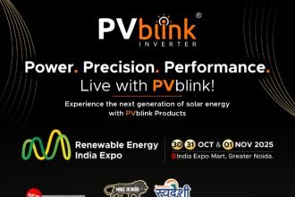 PVblink launches next-generation solar solutions at REI Expo 2025 featuring BESS, All-in-One Series, and C&I Ongrid Inverters under the theme Redefining Power Reinventing the Future.