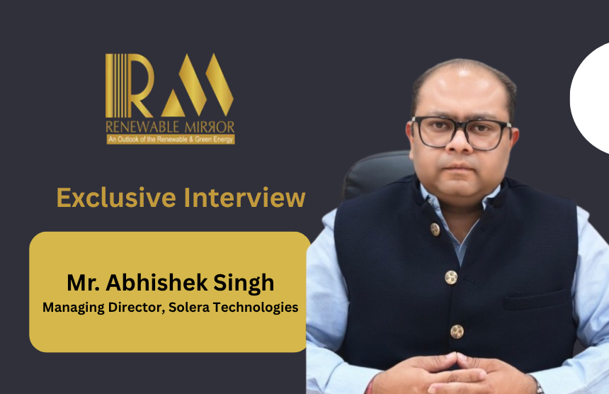 Interaction with Mr. Abhishek Singh, Managing Director, Solera Technologies