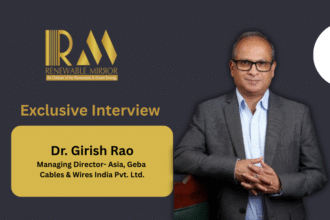 Interaction with Dr. Girish Rao, Managing Director- Asia, Geba Cables & Wires India Pvt. Ltd.