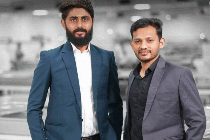 Portrait of Rayzon Solar founders, showcasing their leadership in solar manufacturing and sustainable energy innovation.