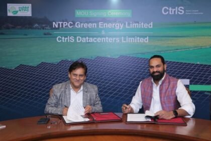 NTPC Green Energy Limited and CtrlS Datacenter Limited sign MoU for renewable energy collaboration in New Delhi