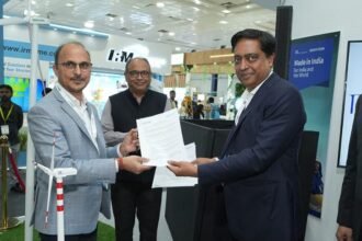 Senvion India unveils 4.2M160 wind turbine prototype and signs MoU with Integrum Energy at Windergy India 2025