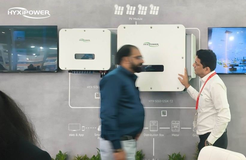 HYXiPOWER showcases smart renewable energy solutions at REI Expo 2025, marking its debut in the Indian market