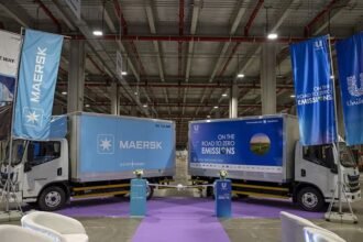 Maersk and Unilever unveil first electric logistics van in Saudi Arabia