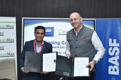 BASF India and Clean Max sign agreement for renewable hybrid solar and wind power procurement in Gujarat.