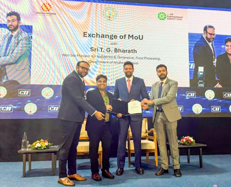 ThunderPlus, ETO Motors and Roqit sign MoU with Andhra Pradesh Government at AP Partnership Summit in Visakhapatnam