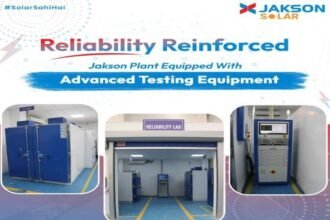 Jakson Solar inaugurates advanced in-house reliability testing lab for solar PV modules and components