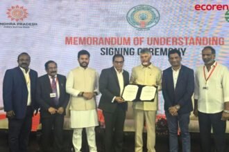 Ecoren Group signs ₹76,250 crore MoU with Andhra Pradesh for 8 GW renewable energy and green molecules project at CII Partnership Summit 2025