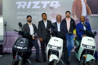 Ather Energy Launches Rizta Electric Scooter in Sri Lanka at Colombo Motor Show 2025