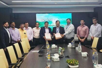 “Sunsure Energy signs long-term renewable energy PPA with Bisleri International to supply green power and support sustainability goals.”