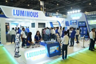 Luminous Power Technologies showcases smart, clean, and connected energy solutions including lithium-ion batteries and NXI A inverters at REI Expo 2025