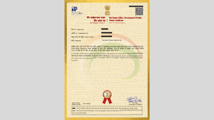 Servotech Renewable Power receives patent for innovative EV charging system