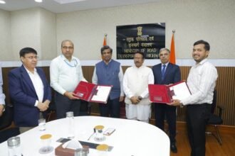 SECI and NHAI officials sign MoU to install solar power plants along Delhi–Dehradun Highway