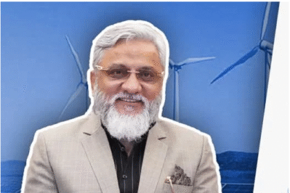 KP Group launches SR-Shuttle Link, a smart automated solar cleaning rail system, at Renewable Energy India Expo 2025 in Greater Noida.