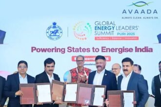 Avaada Group partners with GRIDCO and IIT Bhubaneswar to establish a Green Hydrogen Centre of Excellence in Odisha.