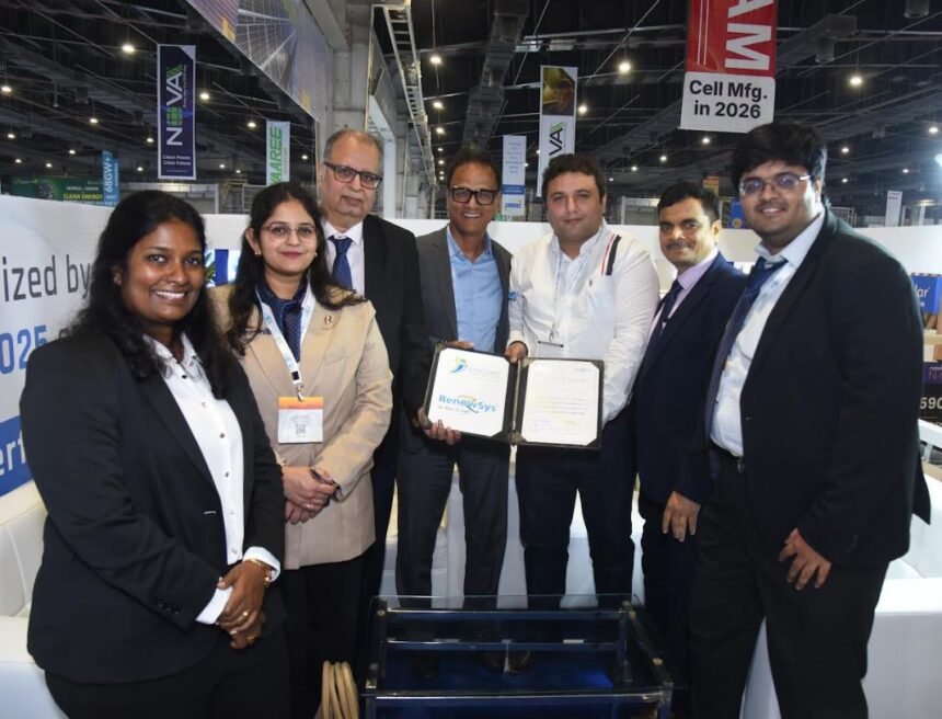 ICON Solaren Power Technologies Signs 300 MW Encapsulant Supply Agreement with RenewSys India