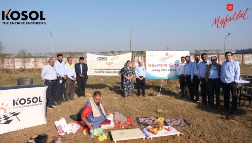 Kosol Energie and Mafatlal Industries announce collaboration to promote solar energy solutions in India