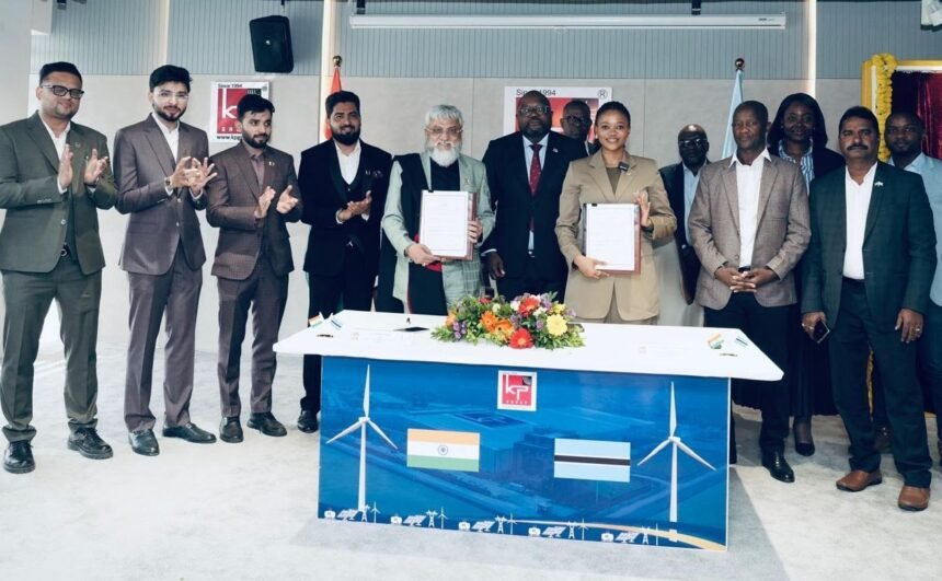 KP Group Signs MoU with Botswana Government to Develop Large-Scale Renewable Energy & Storage Projects