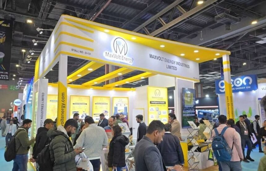 MaxVolt Energy showcases next-generation energy storage systems at EV Expo 2025
