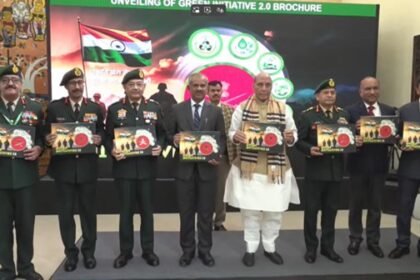 Rajnath Singh inaugurates NTPC’s 3.7 MW solar–hydrogen project in Chushul, Ladakh