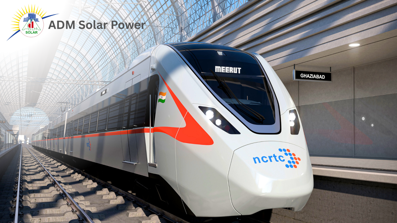 ADM Solar Partners NCRTC to Solarize Namo Bharat Corridor