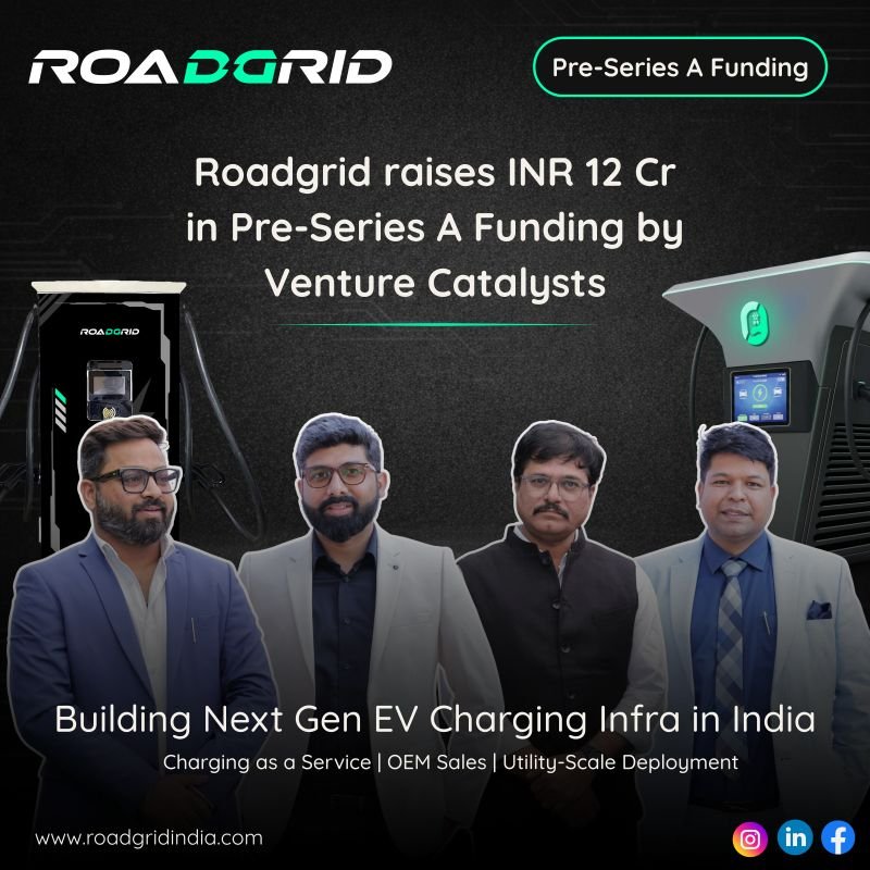 Roadgrid Raises ₹12 Crore in Pre-Series A Round Led by Inflection Point Ventures
