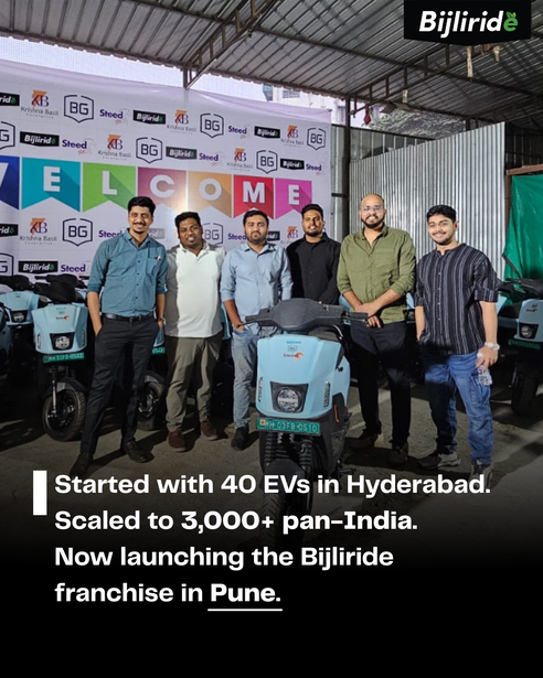 Bijliride Launches FOFO Model to Democratize EV Entrepreneurship in India