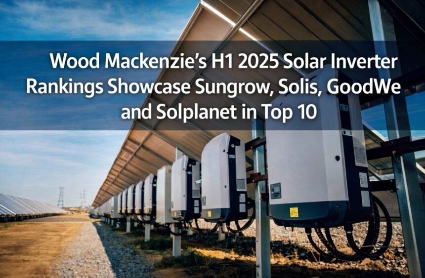 Global Solar Inverter Ranking H1 2025 | Huawei & Sungrow Lead Market – Wood Mackenzie