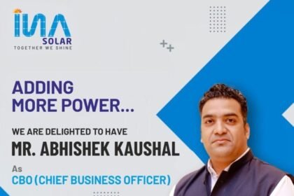 INA Solar Appoints Abhishek Kaushal as Chief Business Officer