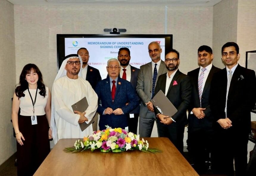 Oswal Energies Enters Strategic MoU with Arab Tanker Services, UAE