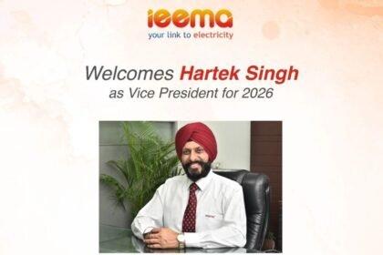 IEEMA Appoints Hartek Singh as Vice President for 2026