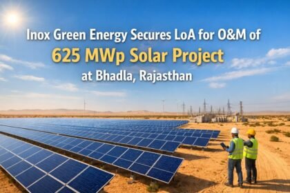 Inox Green Energy Secures LoA for O&M of 625 MWp Solar Project at Bhadla, Rajasthan