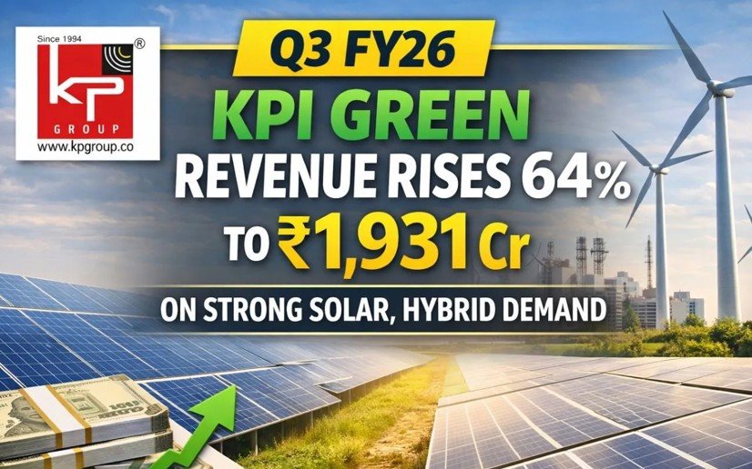 KP Group Delivers Strong Q3 and 9M FY26 Performance on Robust Renewable Energy Growth