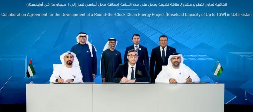 Masdar Signs Agreement for Gigascale Round-the-Clock Clean Energy Project in Uzbekistan